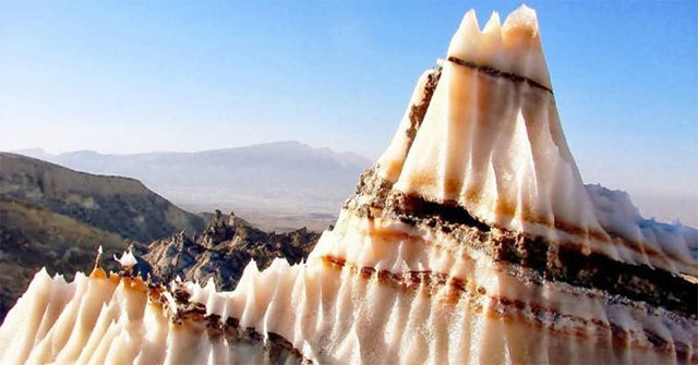 Admire the unique cluster of salt domes in the world