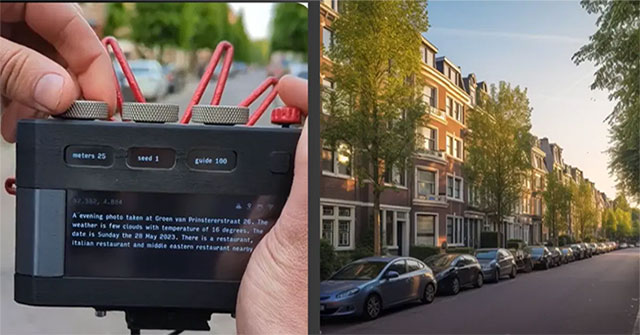 AI camera shoots without lens