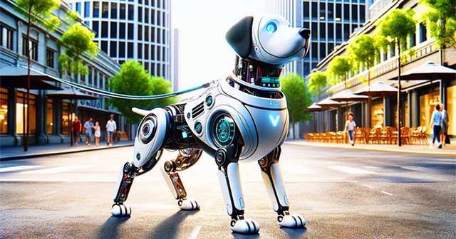 AI guide dogs assist 17 million visually impaired people in China