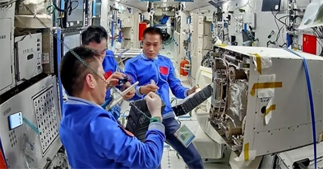 Air conditioning system on the Chinese space station