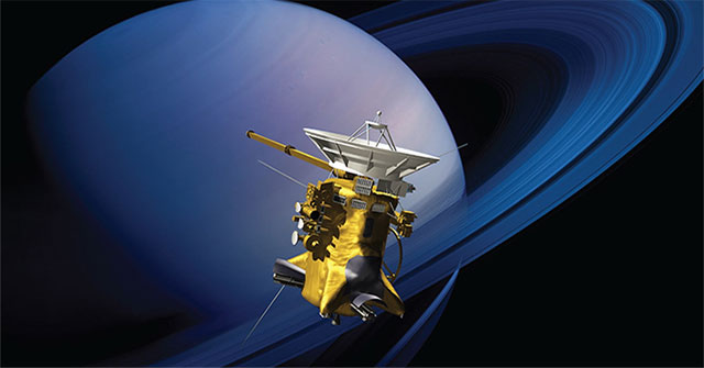 Aliens spraying matter at NASA ship?