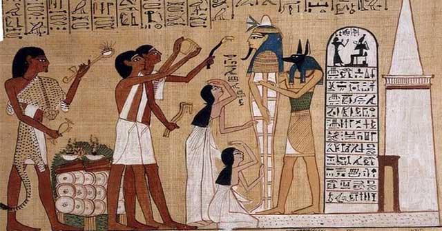 Ancient Egyptians loved 2D painting, the style has many similarities with modern comics