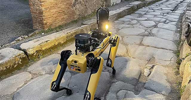 Ancient Italian city 'recruits' dog robots to fight poachers