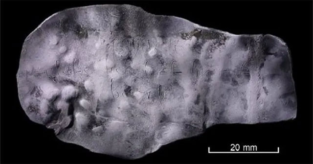 Ancient lead tablet engraved with 'curse' that tore apart a medieval couple's love discovered