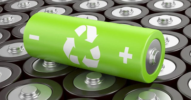 Applying new battery technology makes batteries made from recycled materials efficient and long-lasting