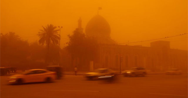 At least 2,000 people hospitalized because of sandstorms in Iraq