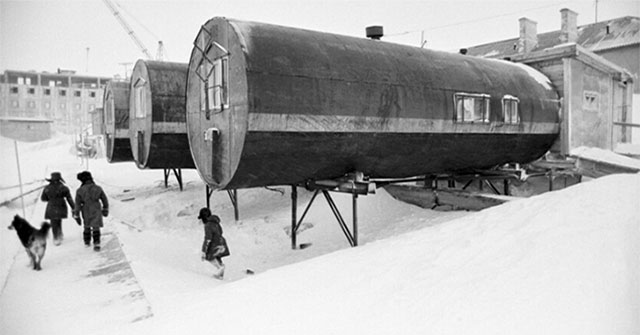 Barrel House: Unique Architecture of the Soviet Era