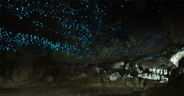 Beautiful 'Galaxy' in the sandstone canyon in the US