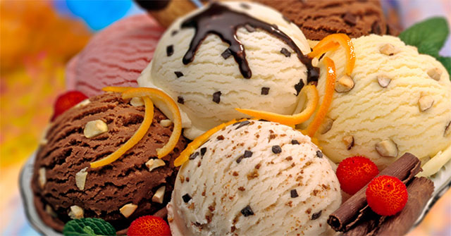 Before there was a refrigerator, how did people make ice cream cups to cool off in the hot summer?