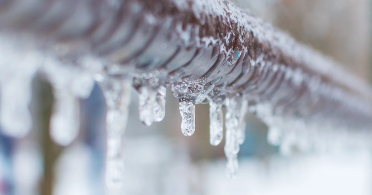 Breaking the record for the last freezing point of water