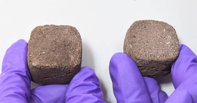 'Brick made from bacteria' helps build houses on Mars