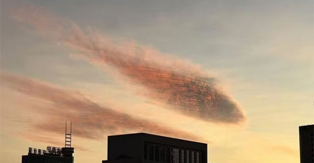 'Carp rising to the sky' - what is the phenomenon of a cloud that looks like a fish down to every detail?