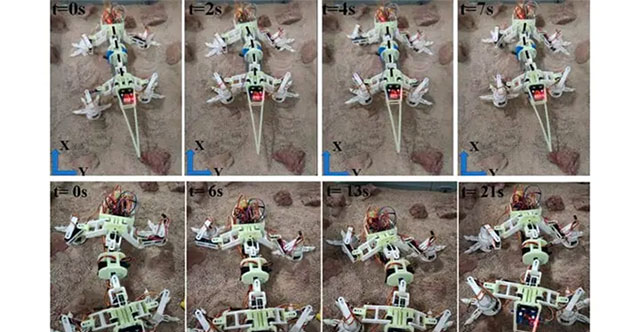 China presents a desert lizard-like robot to explore Mars