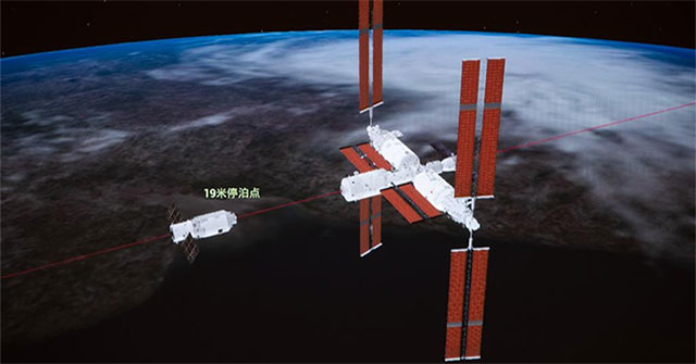 China sends 'Moon bricks' into space