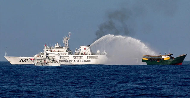 China successfully developed a smart water cannon controlled by AI
