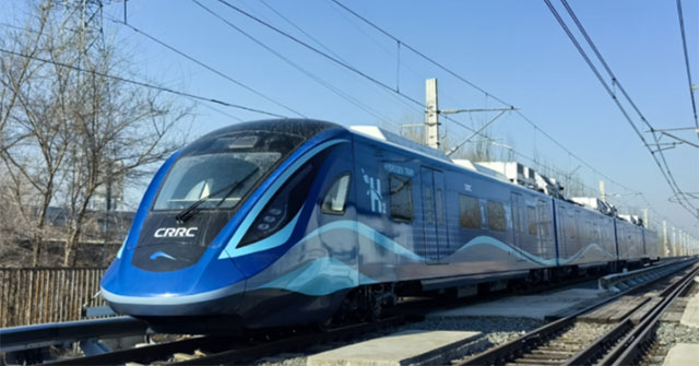 China successfully tested the world's first urban train using hydrogen
