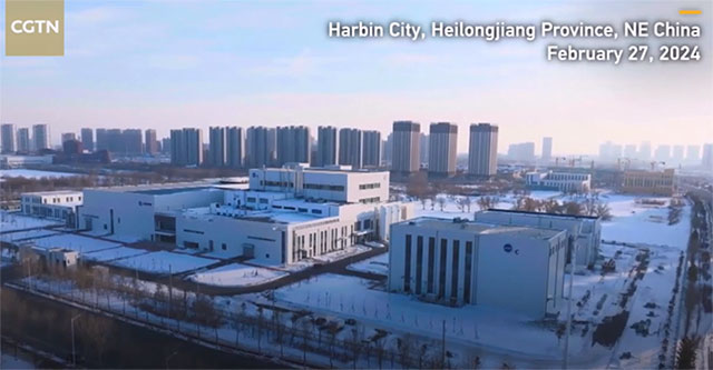 China's first underground space station