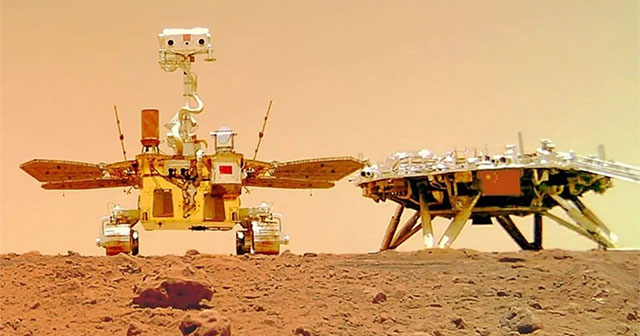 China's Mars rover finds ancient ocean ruins