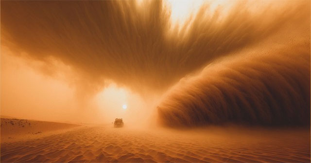 China's 'sand-eating monster' devours 40 acres of desert a day, likened to a giant money-printing machine