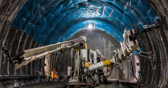 Construction of an 11 billion USD tunnel connecting Scandinavia and the Mediterranean