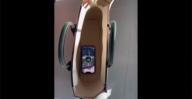 Create clothes and bags that can charge phones