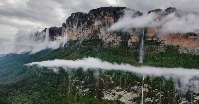 Danger lurks inside the mountains where birds sing and insects chirp