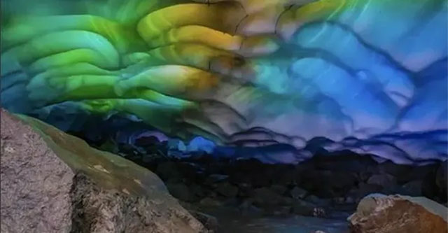 Deadly hidden danger in the 'rainbow ice cave' in the US