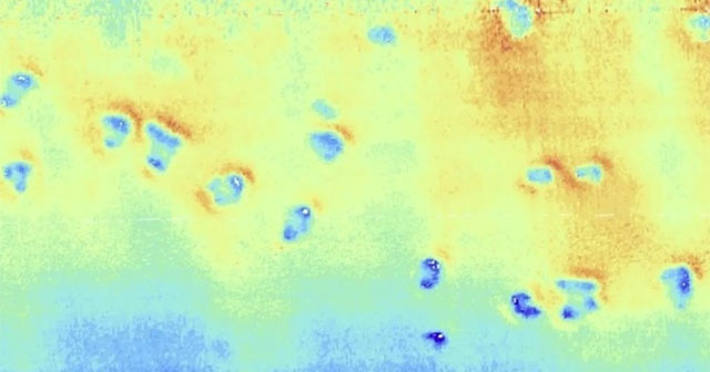 Decode millions of mysterious holes at the bottom of the North Sea