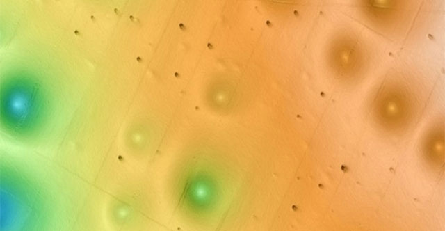 Decode thousands of mysterious craters on the California seabed