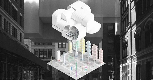 Designing a flying house in mid-air contributes to combating climate change
