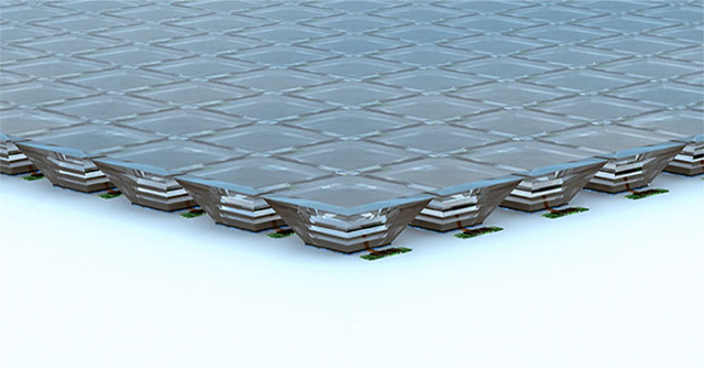 Developing a prism that allows solar cells to receive maximum light at any angle