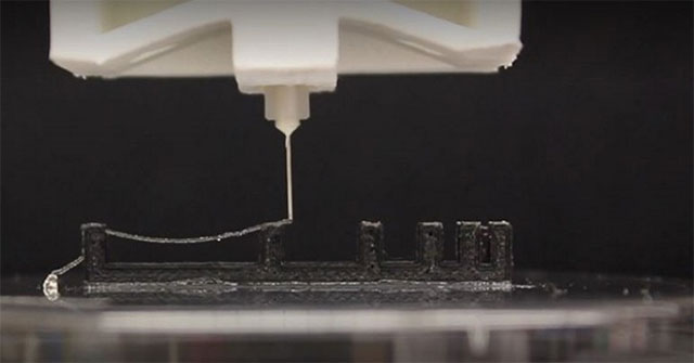 Development of 3D printing ink from living bacteria