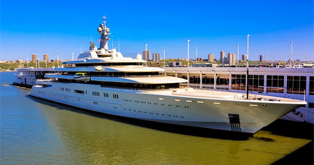 Discover the advanced weapons hidden on the superyachts