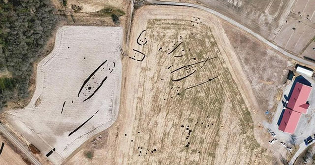 Discover the ruins of the largest cluster of longhouses in the ancient Nordic village