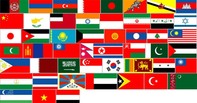 Discover the surprises on the national flag, which color is used the most?