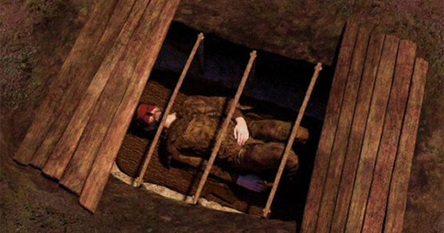 Discovered 5,000-year-old remains covered with ocher color in Siberia