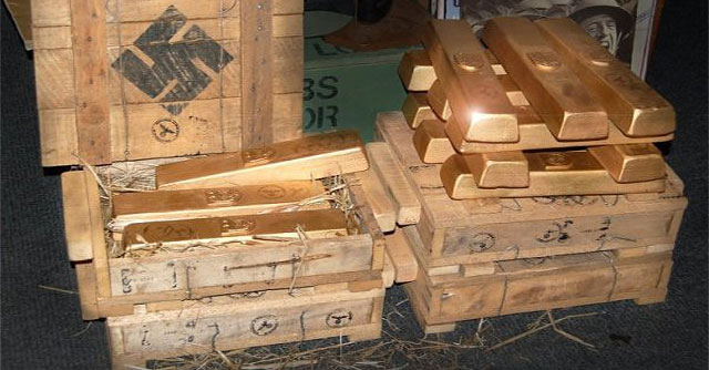 Discovered an iron barrel containing 4 tons of gold: 'Treasure' that the Nazis hid