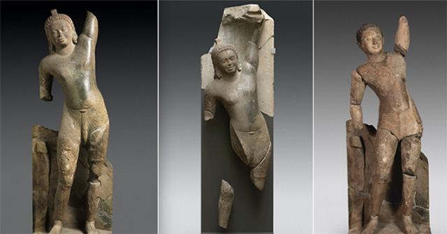 Discovered two 1,500-year-old god statues with the wrong limbs