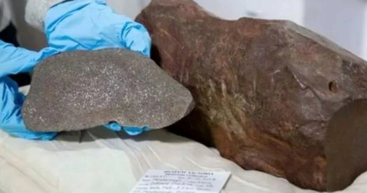 Discovering an old rock kept for the past 6 years is actually a 'treasure'