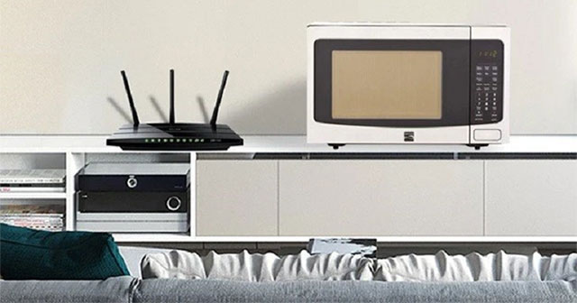 Don't be foolish to place these things near the Wifi transmitter: It both wastes electricity and causes the network to flicker!