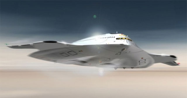 Double-decker supersonic plane can carry 500 passengers