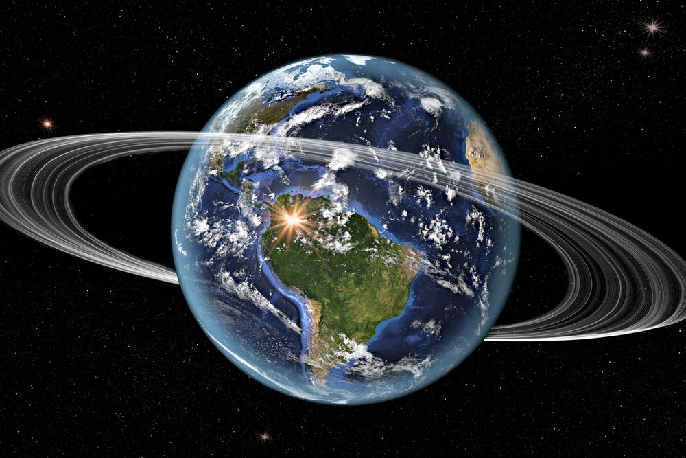 Earth is forming Saturn-like rings 'made up of space junk'