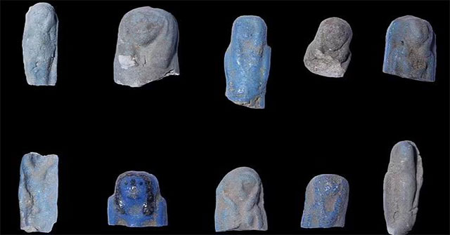 Excavating... piles of garbage, discovering hundreds of 3,500-year-old Egyptian treasures