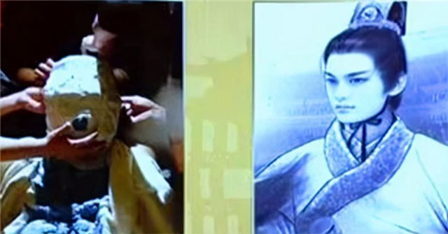 Experts successfully restore the image of the first handsome man in Chinese history