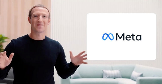 Facebook company changes name to Meta, launches virtual universe