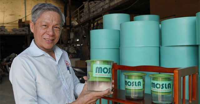'Farmer inventor' creates trap to prevent mosquito breeding