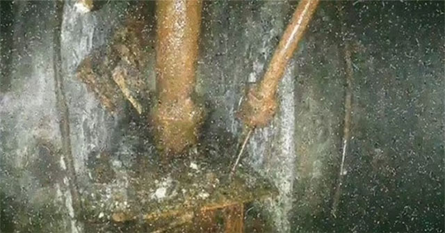 First footage of the reactor meltdown in Fukushima