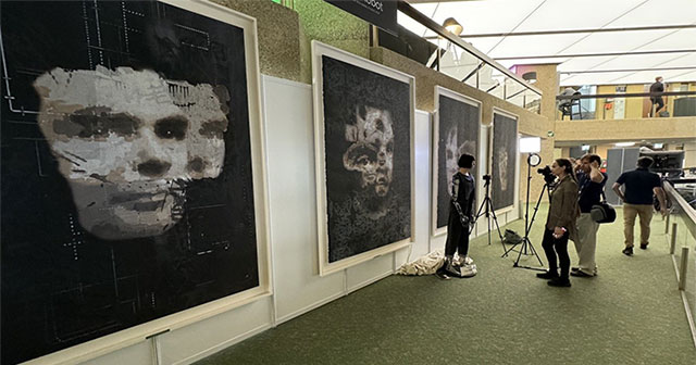 First robot-created artwork sells for $1.32 million