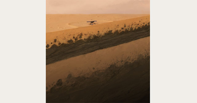For the first time, experts have mapped the Martian subsoil