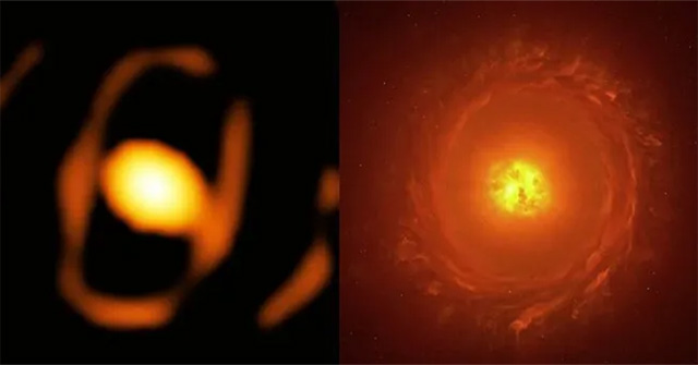 For the first time, humanity has recorded the final moments of a giant star.